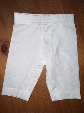 Carter's White Infant Leggings - 3 Months